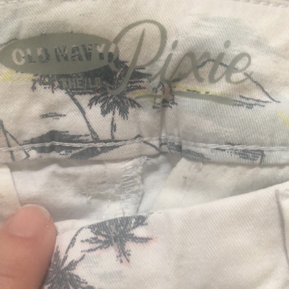 🌴Key West Island Print Twill Shorts Sz0⛵️ - Picture 4 of 4
